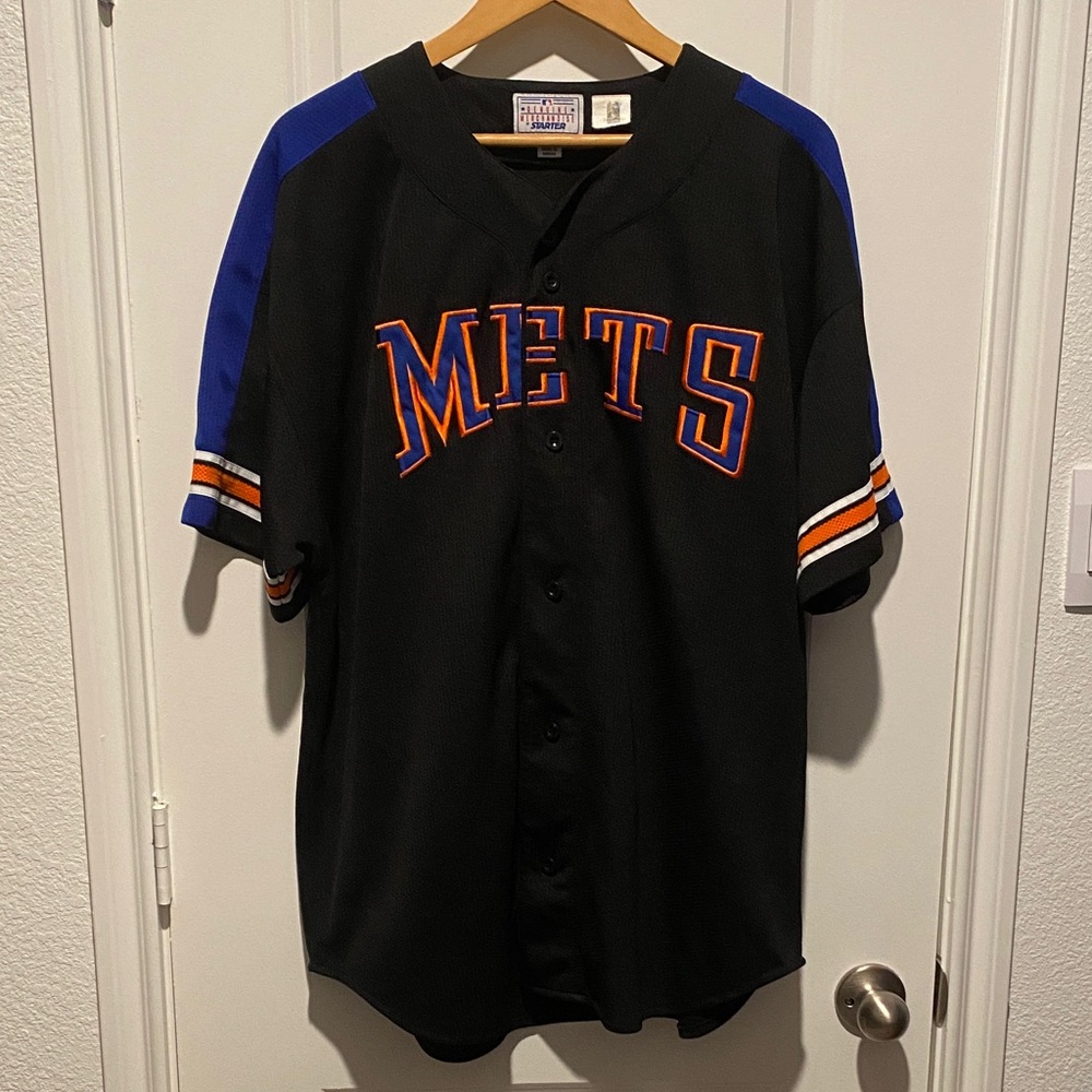 Vintage Starter Mike Piazza Mets Baseball Jersey